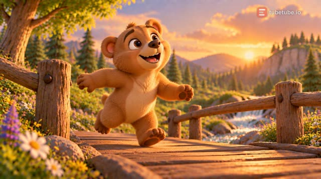 Scene 14 - Petit ours tourne en rond