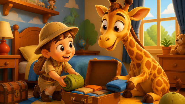Scene 1 - African Safari With My Giraffe