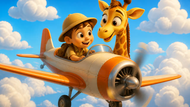 Scene 2 - African Safari With My Giraffe