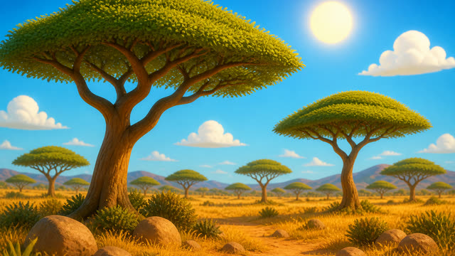 Scene 4 - African Safari With My Giraffe