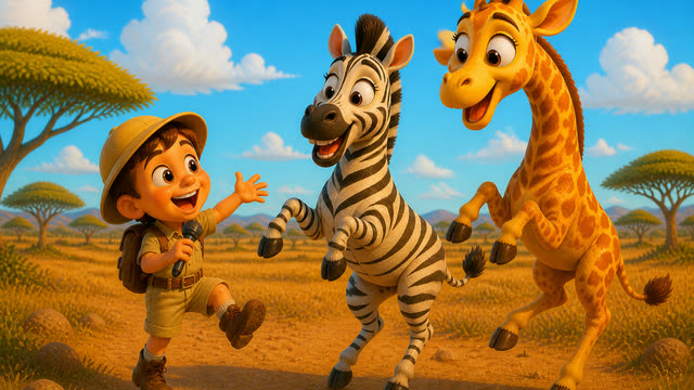 Scene 13 - African Safari With My Giraffe