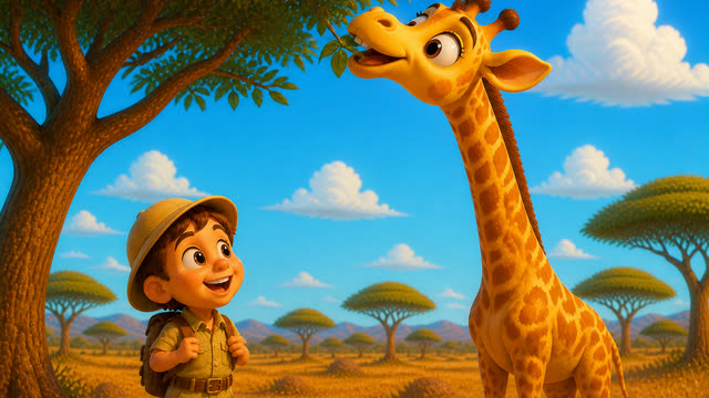 Scene 15 - African Safari With My Giraffe