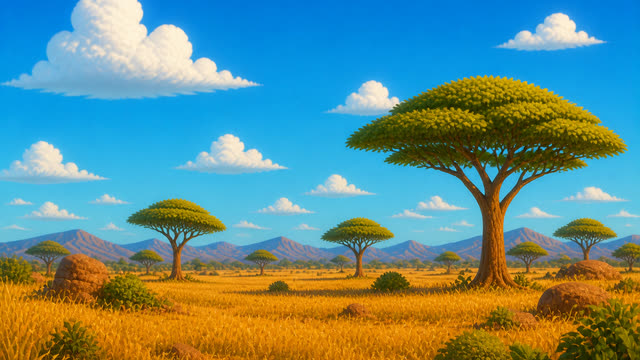 Scene 20 - African Safari With My Giraffe