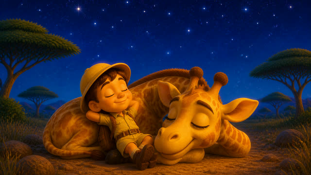 Scene 21 - African Safari With My Giraffe