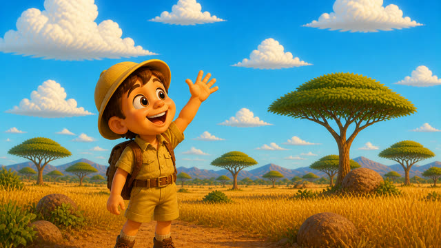 Scene 23 - African Safari With My Giraffe