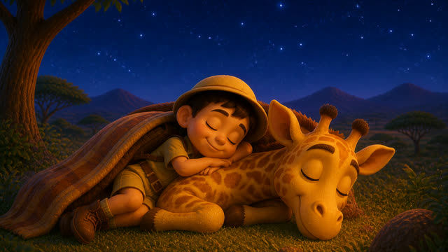 Scene 32 - African Safari With My Giraffe