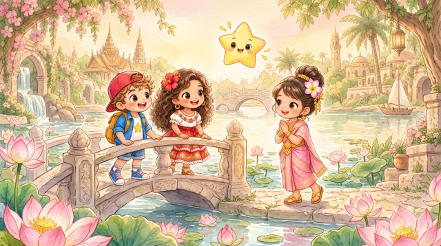 Scene 11 - La grande rencontre des amis | Lala Kids Planet