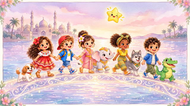 Scene 23 - La grande rencontre des amis | Lala Kids Planet