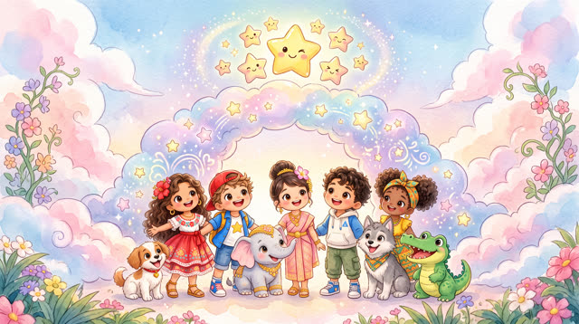 Scene 24 - La grande rencontre des amis | Lala Kids Planet