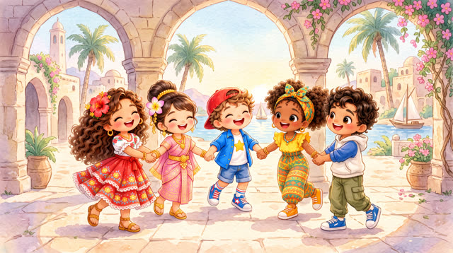 Scene 27 - La grande rencontre des amis | Lala Kids Planet