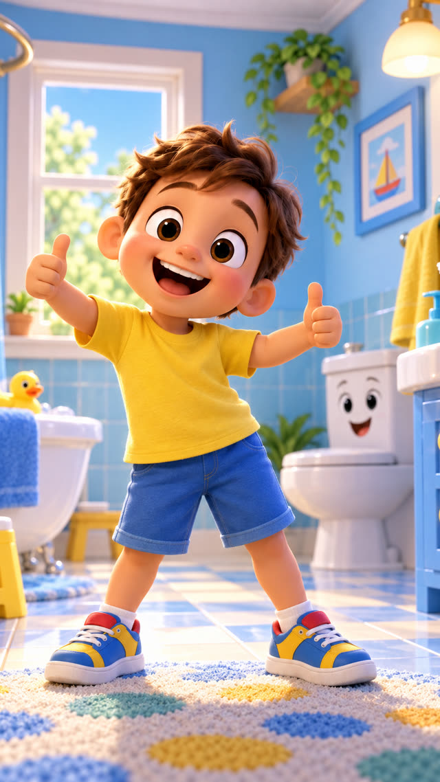 Scene 2 - 🪥 BRUSH, BRUSH, BRUSH! 🦷✨ | Fun Tooth Brushing Song for Kids!