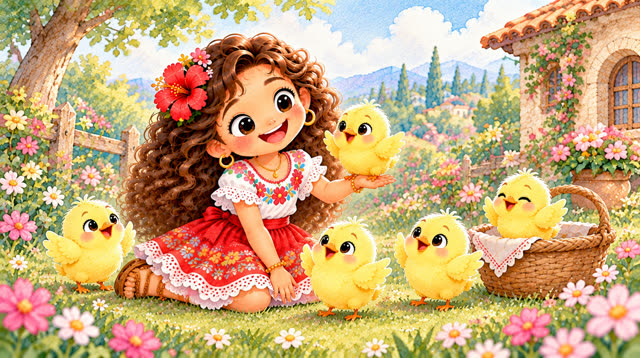 Scene 3 - Los Pollitos Dicen  Lala Kids Planet