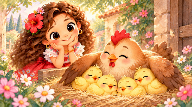 Scene 7 - Los Pollitos Dicen  Lala Kids Planet