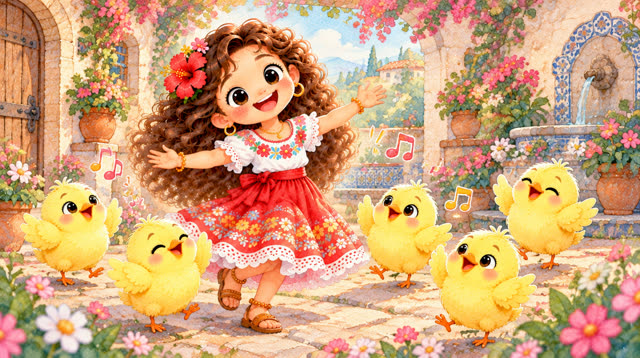 Scene 9 - Los Pollitos Dicen  Lala Kids Planet