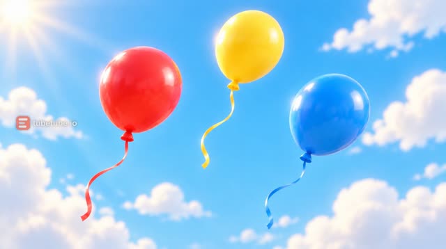 Scene 9 - Bouncys Colorful Balloons