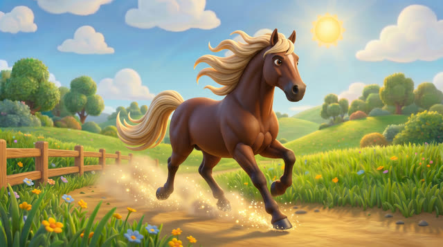Scene 14 - Il Cavallo del Bambino