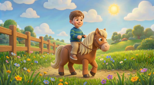 Scene 20 - Il Cavallo del Bambino