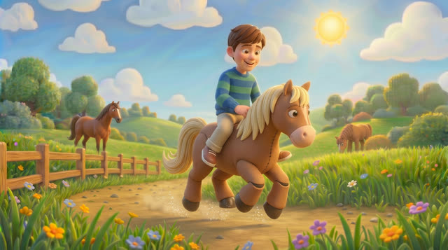 Scene 25 - Il Cavallo del Bambino
