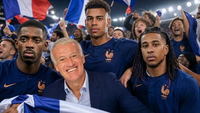 Scene 1 - Désiré Doué, Dembélé, Olise, Kylian Mbappé