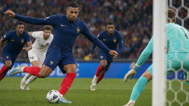 Scene 8 - Désiré Doué, Dembélé, Olise, Kylian Mbappé