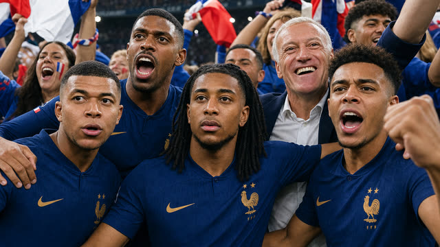 Scene 10 - Désiré Doué, Dembélé, Olise, Kylian Mbappé