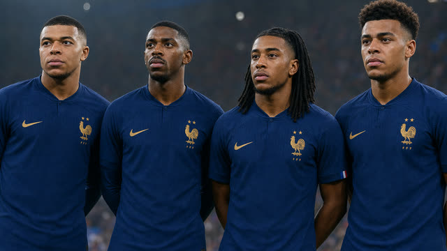 Scene 11 - Désiré Doué, Dembélé, Olise, Kylian Mbappé