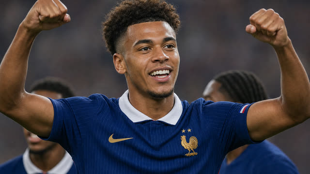 Scene 18 - Désiré Doué, Dembélé, Olise, Kylian Mbappé