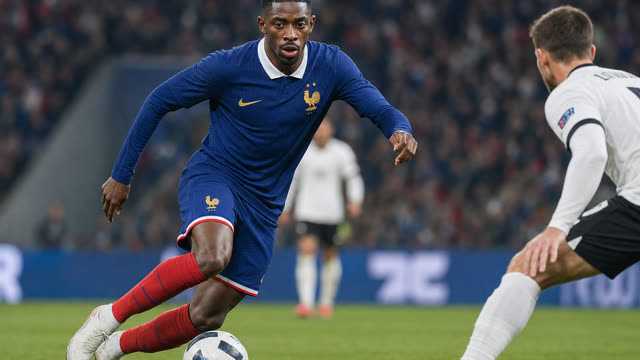 Scene 19 - Désiré Doué, Dembélé, Olise, Kylian Mbappé