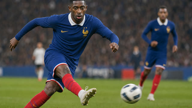 Scene 23 - Désiré Doué, Dembélé, Olise, Kylian Mbappé