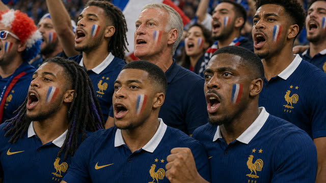 Scene 30 - Désiré Doué, Dembélé, Olise, Kylian Mbappé