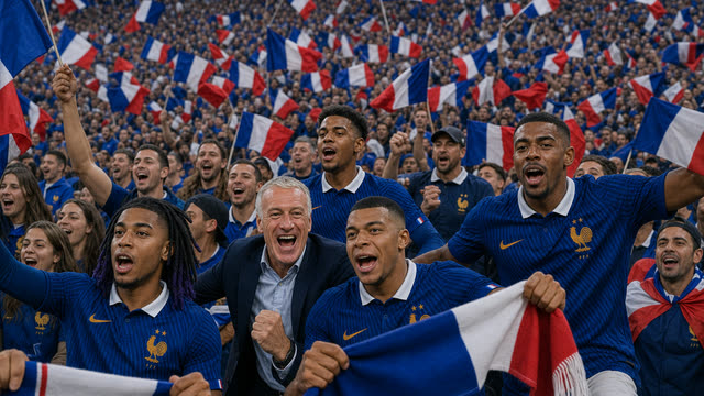 Scene 40 - Désiré Doué, Dembélé, Olise, Kylian Mbappé