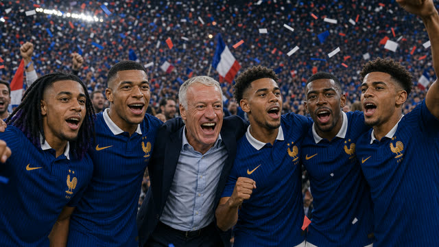 Scene 42 - Désiré Doué, Dembélé, Olise, Kylian Mbappé