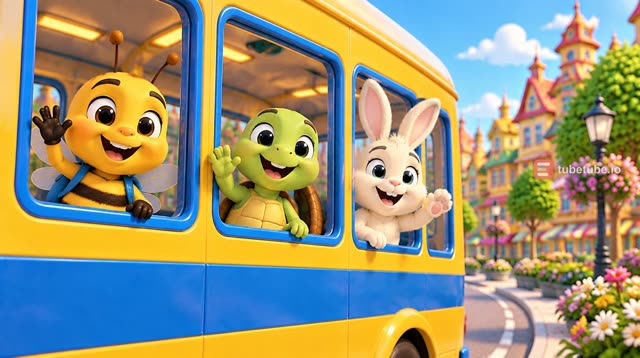 Scene 8 - The Wheels on the Bus | ZunoBumble