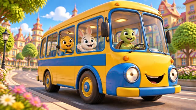 Scene 9 - The Wheels on the Bus | ZunoBumble