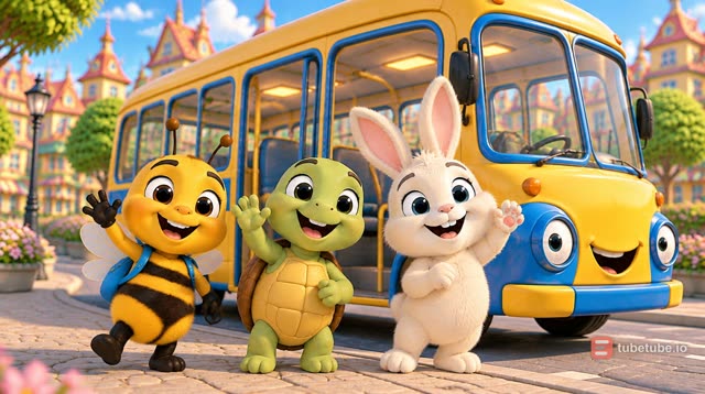 Scene 10 - The Wheels on the Bus | ZunoBumble