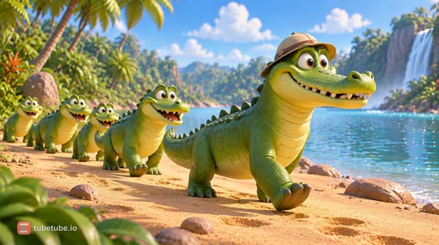 Scene 6 - Les Petits Crocodiles