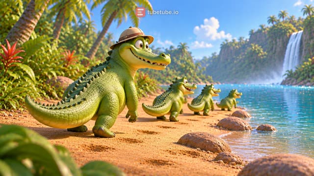 Scene 7 - Les Petits Crocodiles