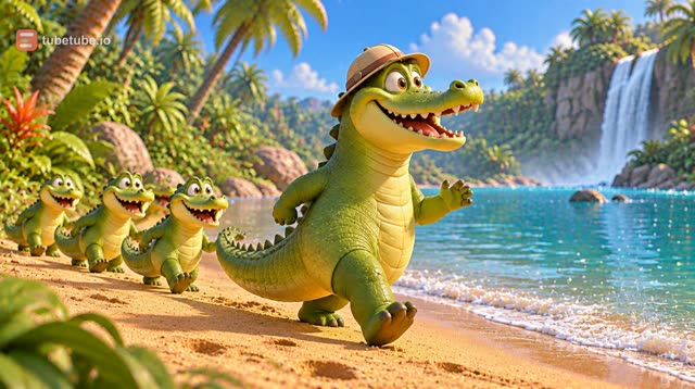 Scene 8 - Les Petits Crocodiles