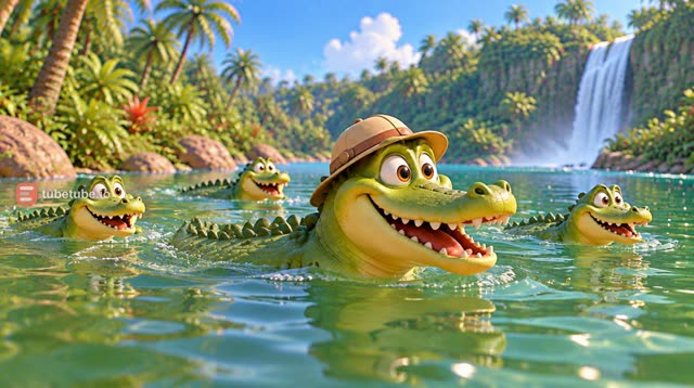 Scene 12 - Les Petits Crocodiles