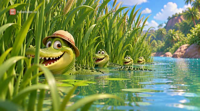 Scene 13 - Les Petits Crocodiles
