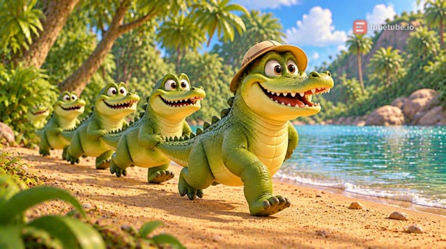 Scene 18 - Les Petits Crocodiles