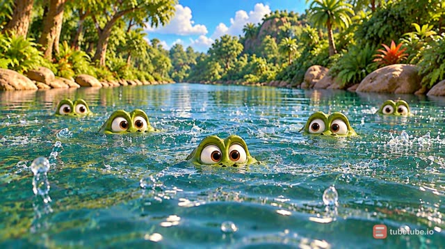 Scene 23 - Les Petits Crocodiles