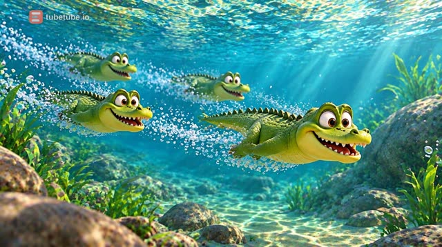 Scene 24 - Les Petits Crocodiles