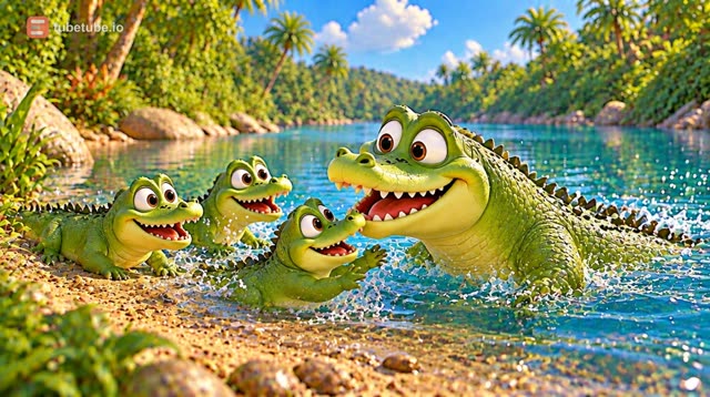 Scene 27 - Les Petits Crocodiles