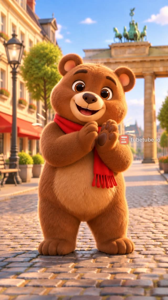 Scene 2 - Berlin Bear’s Happy Dance 🐻🎵 | Fun Action Song for Kids
