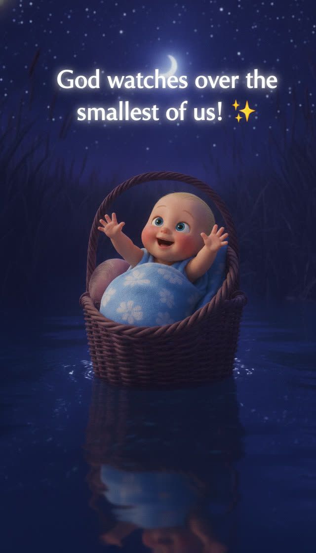 Scene 10 - Baby Moses in the Basket