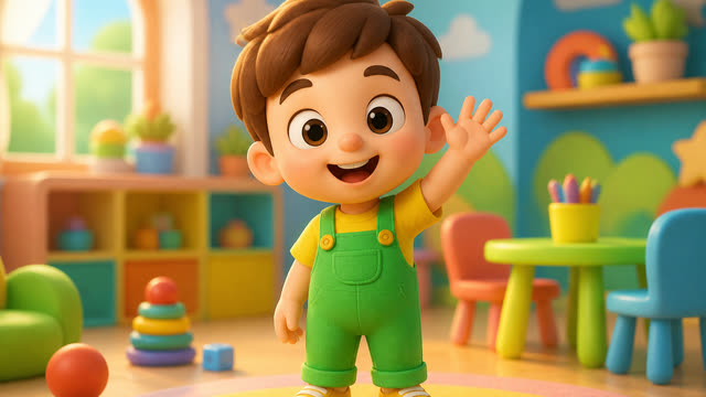 Scene 1 - Find the Color! 🌈 | Learn Colors for Kids | Interactive Preschool Song | TinyTale Town