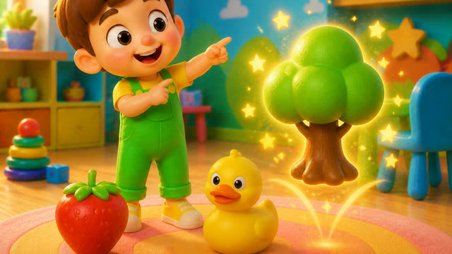 Scene 13 - Find the Color! 🌈 | Learn Colors for Kids | Interactive Preschool Song | TinyTale Town