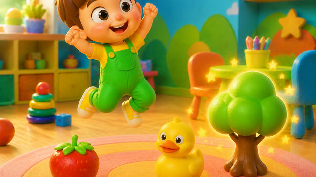 Scene 14 - Find the Color! 🌈 | Learn Colors for Kids | Interactive Preschool Song | TinyTale Town