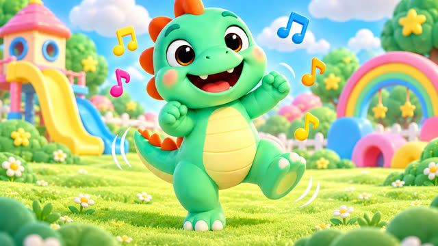 Scene 2 - The Dino Wiggle Song